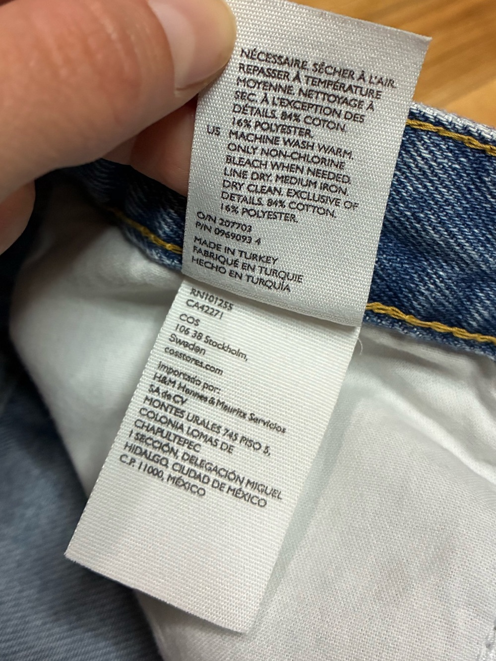 COS Arch Tapered Jeans - Picture 7 of 7